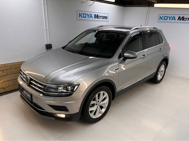 Image for 2019 Volkswagen Tiguan 2.0 TDI 4MOTION AWD HIGHLINE PRO PLUS AUTOMATIC // 360* CAMERA W/ REVERSING CAMERA // ELECTRIC TAILGATE // PARKING AID ASSIST // 4 MODE DRIVING // HEATED SEATS // ELECTRIC DASH // HEADS-UP DISPLAY 