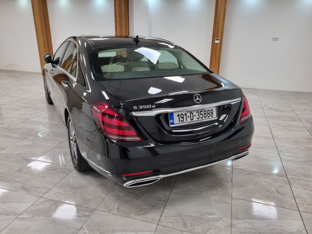 Image for 2019 Mercedes-Benz S Class LWB // BLACK WITH BEIGE