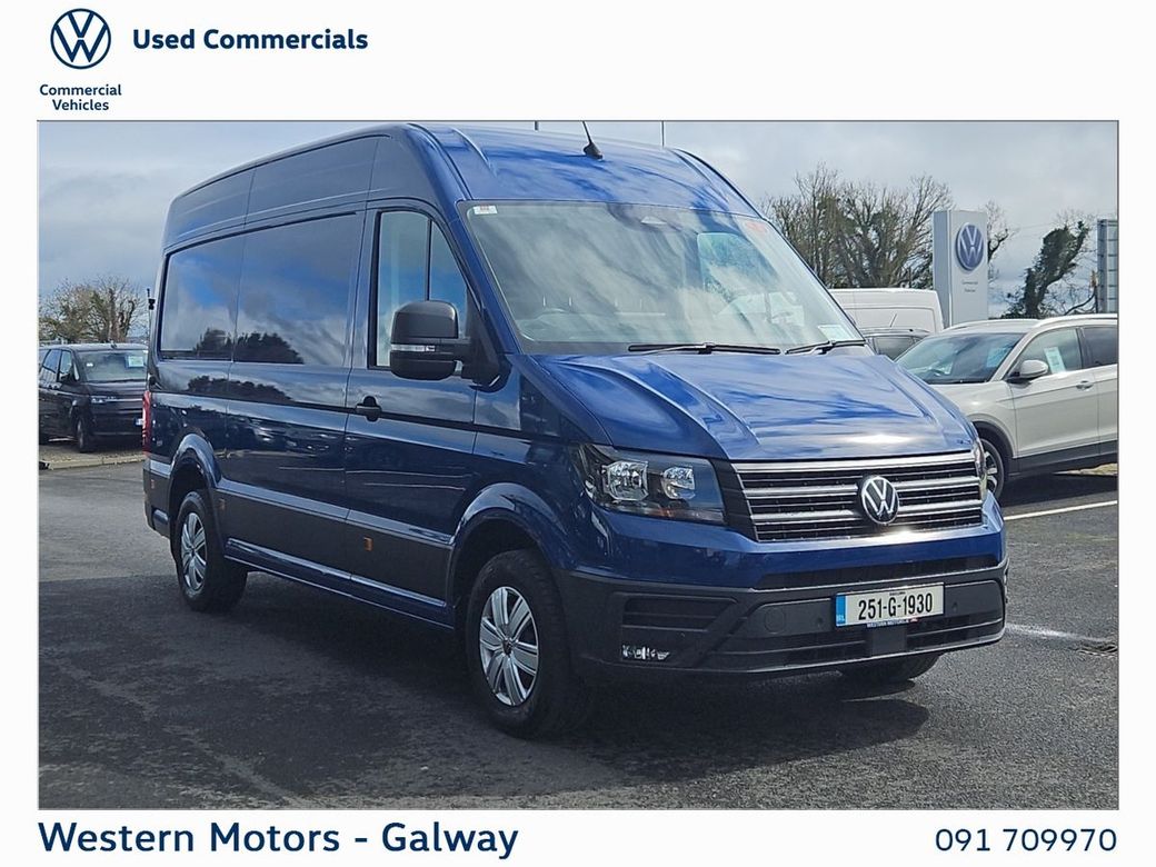 Image for 2025 Volkswagen Crafter **JUST IN** Trendline, Auto, MWB, Highroof. Very Clean. Towbar, Rear Step, Rear Camera, Ply