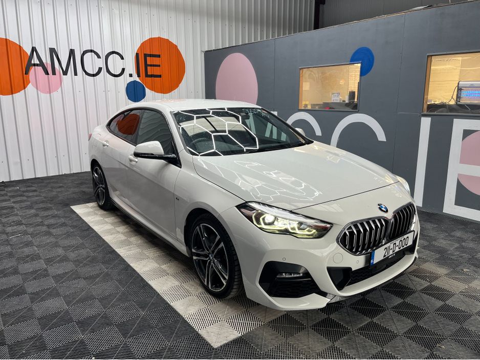Image for 2021 BMW 2 Series €27950 2021 BMW 218D GRAN COUPE M-SPORT EDITION 2.0 AUTOMATIC / CRUISE CONTROL / REVERSE CAMERA / ELECTRIC MEMORY SEATS / AMBIENT LIGHTS AND MORE