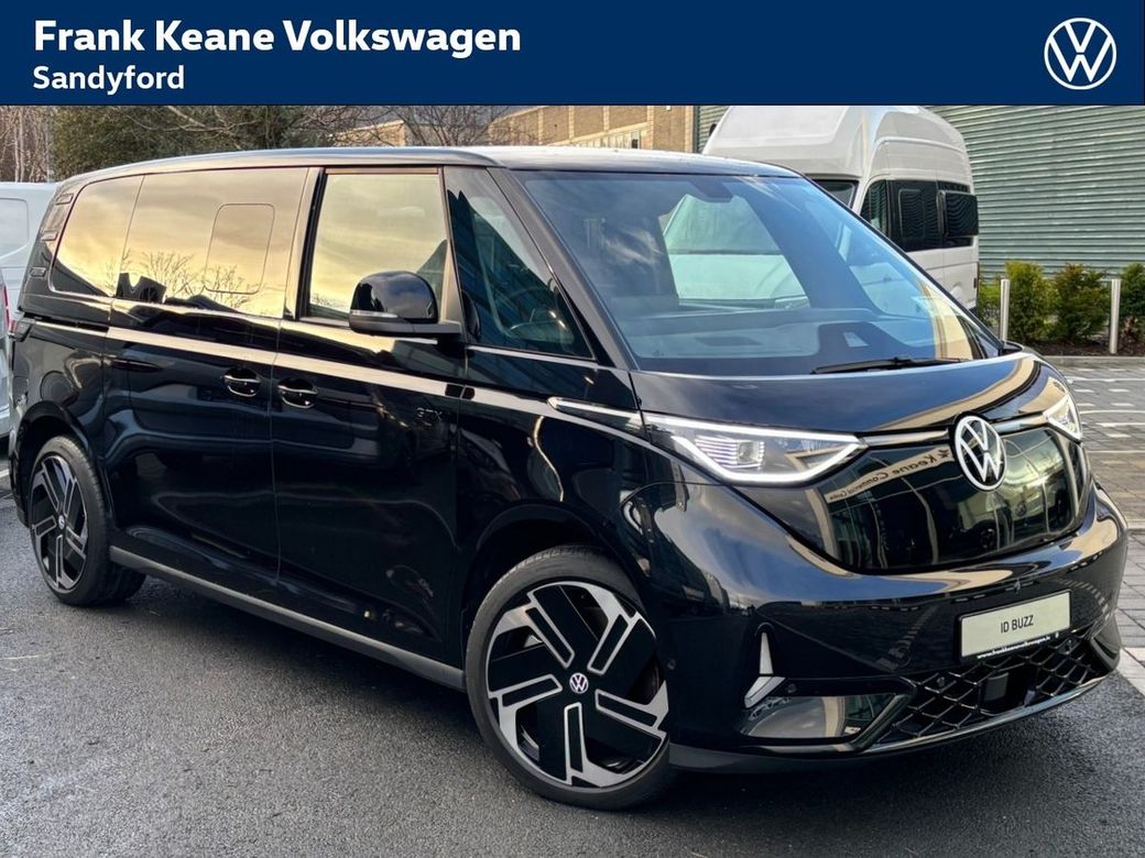 Image for 2025 Volkswagen ID. Buzz GTX 4MOTION LWB 86KWH 340BHP *DEMO MODEL* *PANAROMIC GLASS SUNROOF* *POWER SLIDING DOORS* *ELECTRIC TAILGATE* *APPLE CARPLAY/ANDROID AUTO* *360 AREA VIEW CAMERA* *HEATED SEATS* *FRONT AND REAR SENSORS