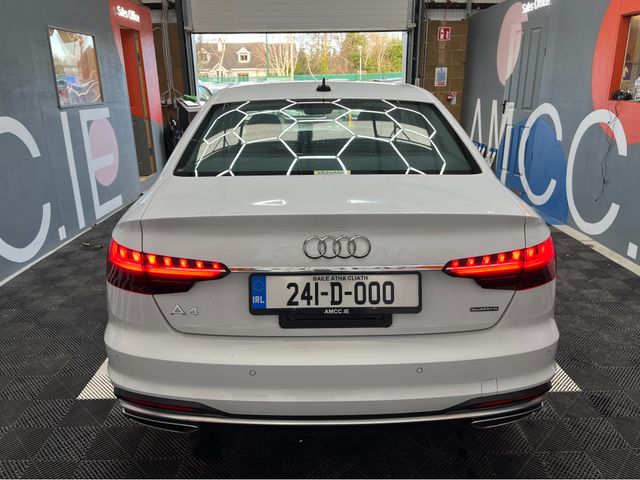 Image for 2024 Audi A4 €42950 2024 AUDI A4 40TDI QUATTRO ADVANCED 2.0 AUTOMATIC / CRUISE CONTROL / ELECTRIC MEMORY & HEATED SEATS / PADDLE SHIFTERS / APPLE CARPLAY / AMBIEN TLIGHTS