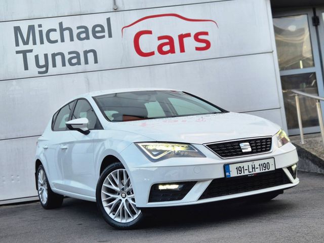 Image for 2019 SEAT Leon 1.6 diesel SE 115bhp manual, Air Con, 17" Alloys, Air Con, Reverse Camera, Bluetooth - First Registered February 2019 - Trade in Price - €14, 999.
