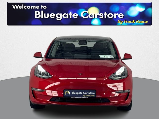 Image for 2023 Tesla Model 3 LONG RANGE AWD 4DR **FULL BLACK LEATHER INTERIOR**BLIND SPOT CAMERAS**REVERSE CAMERA**PARKING SENSORS**PANORAMIC SUNROOF**ADJUSTABLE DRIVING DYNAMICS**HEATED FRONT AND REAR SEATS**TOUCHSCREEN SYSTEM**