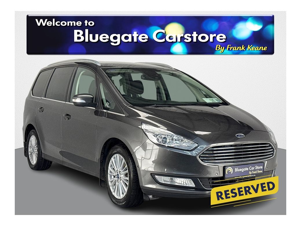 Image for 2019 Ford Galaxy TITANIUM 7 SEATER**TOUCH SCREEN MEDIA**DIGITAL DASH**PARKING SESNORS**BLUETOOTH**DUAL CLIMATE CONTROL**BLACK CLOTH INTERIOR**ELECTRIC HANDBRAKE**ISOFIX**FINACE AVAILABLE**