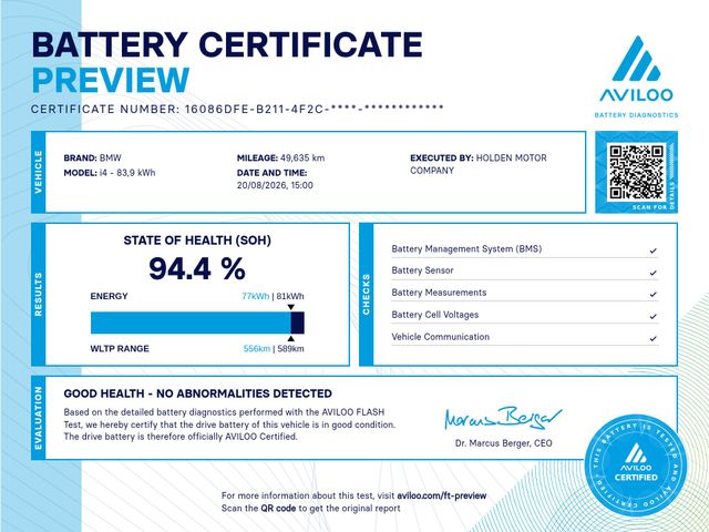 Image for 2022 BMW i4 80KWH. ELECTRIC BOOT. 2 KEYS