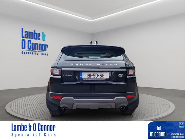 Image for 2019 Land Rover Range Rover Evoque EVO TD4 SPECIAL EDITION * AUTOMATIC * BLACK / CREAM LEATHER * PAN ROOF * HEATED SEATS * REVERSE CAMERA * BEST AVAILABLE * 