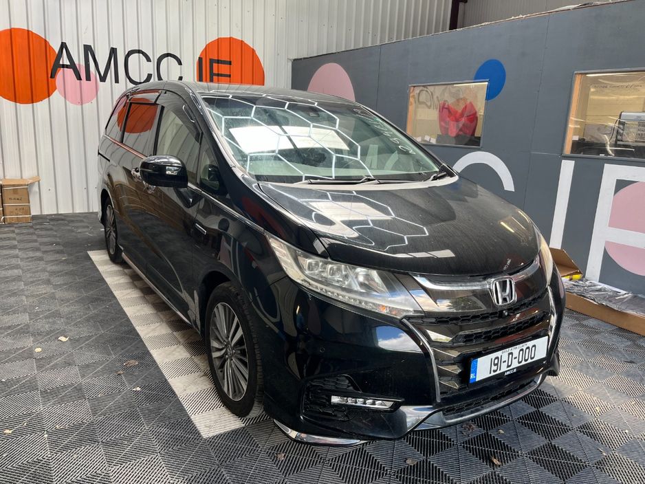 Image for 2019 Honda Odyssey 2019 HONDA ODYSSEY HYBRID ABSOLUTE SENSI 2.0 AUTOMATIC / CRUISE CONTROL / PARKING CAMERA / ELECTRIC MEMORY & HEATED SEATS / 7 SEATS OPTION / AUTOMATIC & ELECTRIC DOORS AND MORE