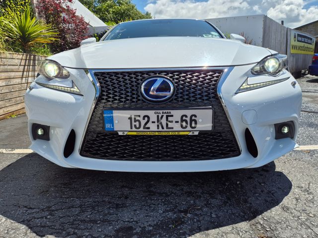Image for 2015 Lexus IS 300h 2.5 HYBRID / F-SPORT / TOP SPEC / LOW MILEAGE / TAX €190 (152 REG)