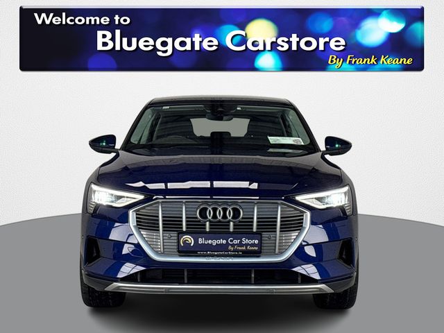 Image for 2022 Audi e-tron SPORT 50 QUATTRO**BLACK LEATHER INTERIOR**FRONT HEATED SEATS**TOUCH SCREEN MEDIA DISPLAY**APPLECARPLAY**REVERSE CAMERA**DRIVE SELECT MODES**ELECTRIC TAILGATE**MULTIFUNCTIONAL STEERING WHEEL**