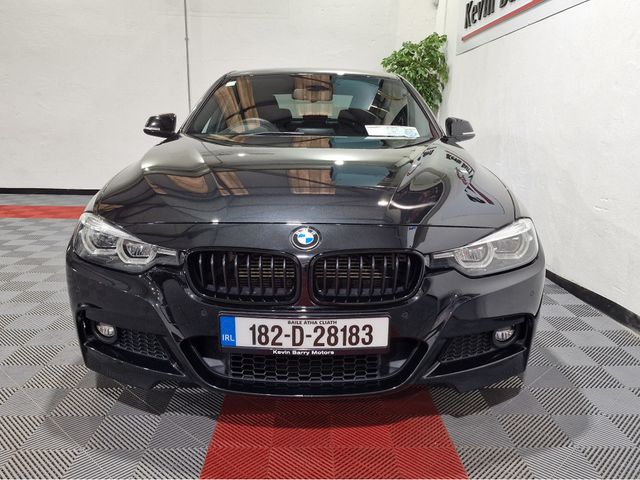 Image for 2018 BMW 3 Series 330E M SPORT SHADOW EDITION AUTOMATIC **TOP SPEC / 19" ALLOYS / CRUISE CONTROL / FRONT & REAR PARKING ASSIST / HARMAN KARDON PREMIUM SOUND / HEATED FRONT SEATS / SAT NAV / REAR SUN PROTECTION GLASS**