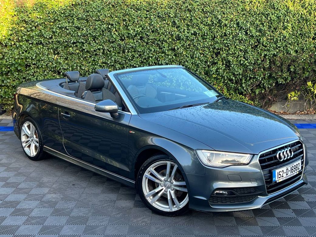 Image for 2015 Audi A3 CABRIOLET S-LINE 1.6 TDI // 18" S-LINE ALLOYS // PARKING SENSORS // SATELLITE NAVIGATION 