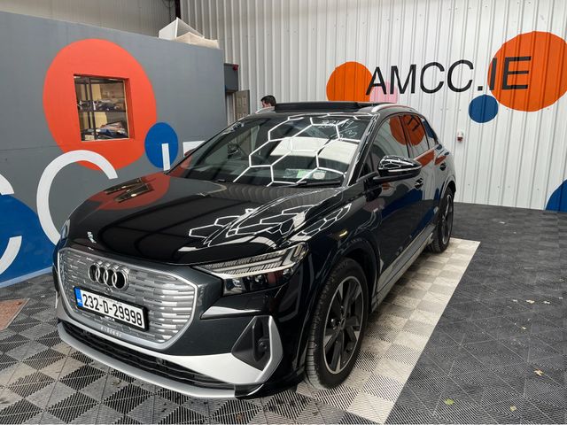 Image for 2023 Audi Q4 e-tron €33950 2023 AUDI Q4 E-TRON AUTOMATIC / CRUISE CONTROL / 360° CAMERA / HEATED SEATS / PANORAMIC SUNROOF / PADDLE SHIFTERS / AMBIOENT LIGHTS / APPLE CARPLAY AND MORE