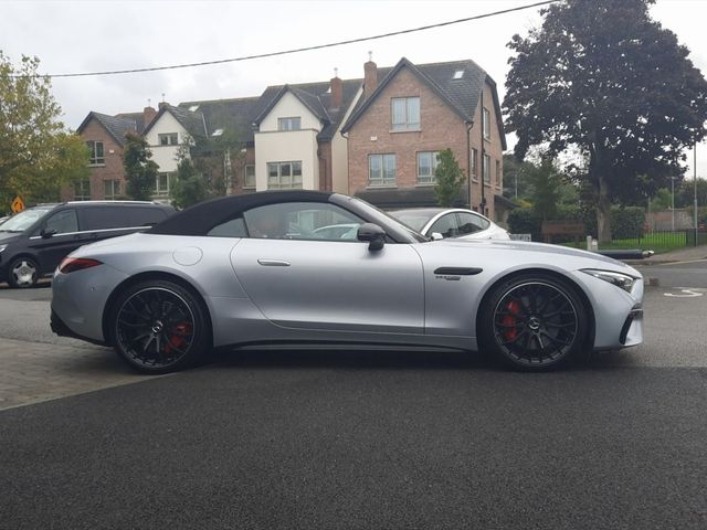Image for 2023 Mercedes-Benz SL Class AMG SL55 V8 Bi-Turbo 4Matic Premium Plus--Upgraded Alloy Wheels, Night Pack, Burmester Sound, Memory Seats, Heads-Up Display, Carbon Trim, and More