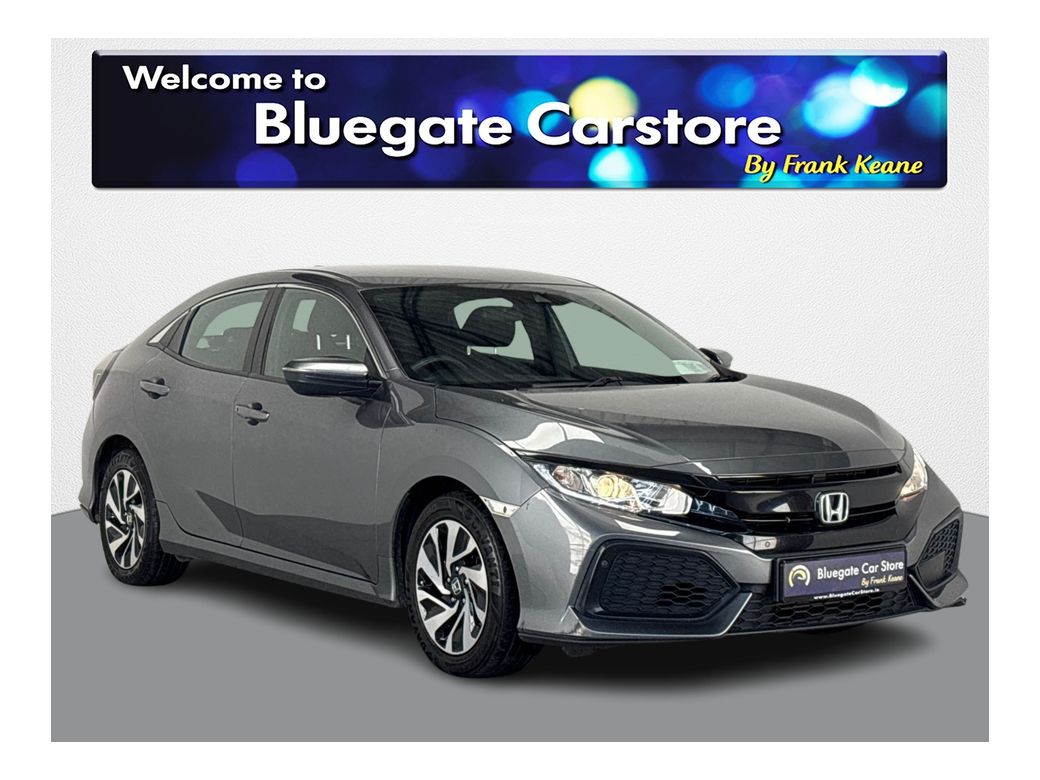 Image for 2018 Honda Civic 1.0 VTEC**BLUETOOTH MEDIA**PARKING SENSORS**SEMI DIGITAL DASH**CRUSIE CONTROL**LANE ASSIST**MULTIFUNCTIONAL STEERING WHEEL**ELECTRIC WINDOWS**COLLISION AVOIDANCE SYSTEM**AUTO HOLD**FINANCE AVAILABLE