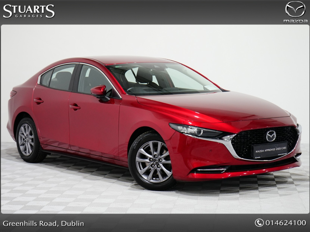 Image for 2021 Mazda Mazda3 GSL 4DR @MAZDA SOUTH DUBLIN, 2.0 186PS SKY-X GSL 4DR* KEYLESS, REAR CAMERA, DUAL CLIMATE, PDC FRONT AND REAR, HEADS UP, NAV, TRAFFIC SIGN RECOGNITION, ADAP CRUISE*