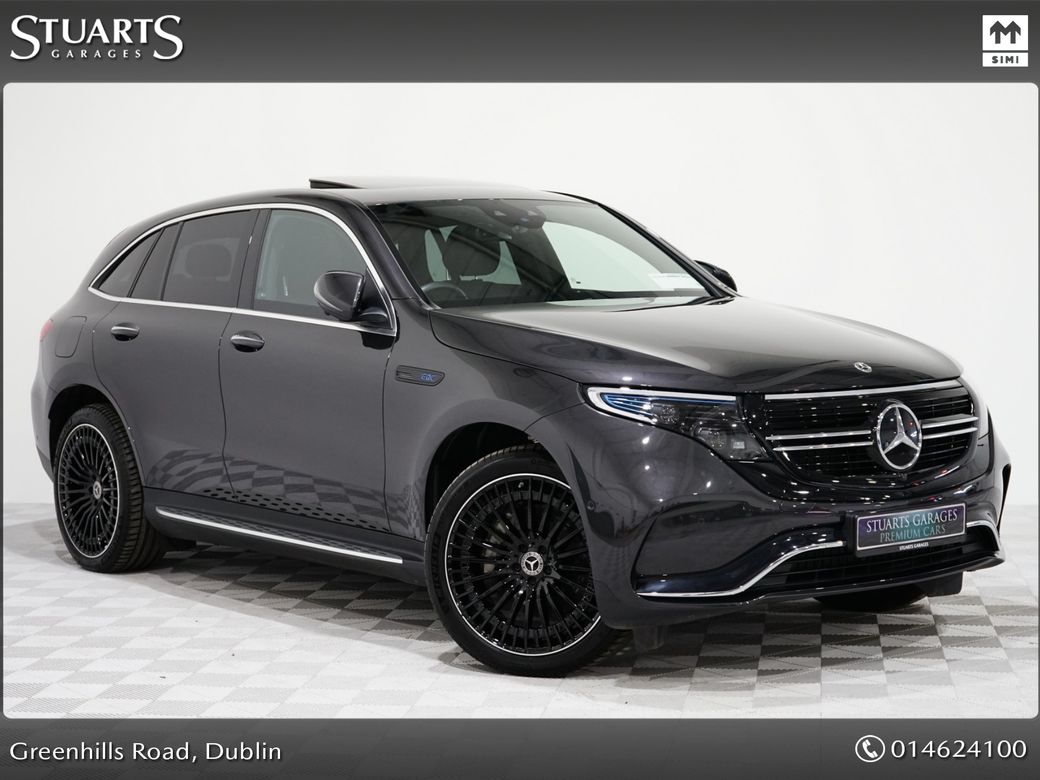 Image for 2022 Mercedes-Benz EQC 400 AMG Line Prem Plus -21''Black alloys * Heads Up * Sunroof * Adaptive Lights* Gesture Tailgate * Surround camera