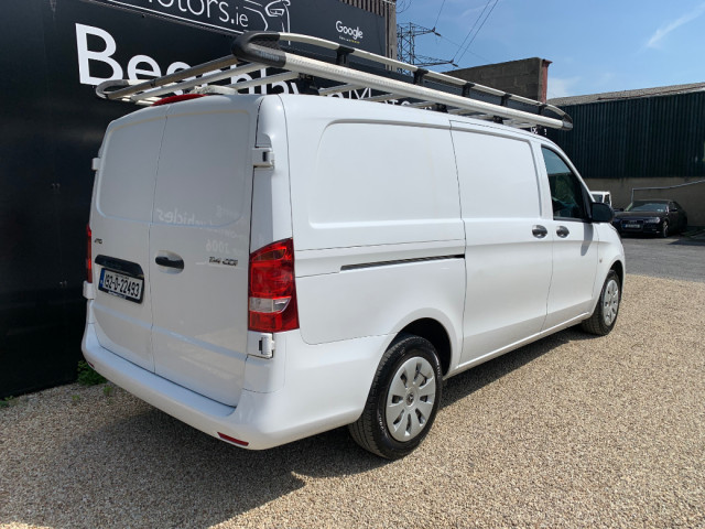 Image for 2019 Mercedes-Benz Vito 2.2 CDI 114 KA/L VAN // PRICE EXCL. VAT // GREAT CONDITION // 10/26 CVRT // AIR CON, BLUETOOTH AND REVERSE CAMERA // 