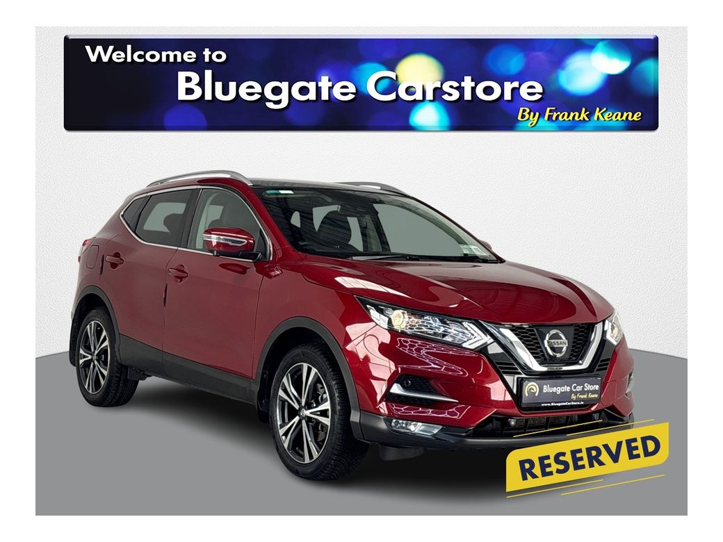 Image for 2018 Nissan Qashqai 1.2 SV PREMIUM**FRONT HEATED SEATS**HALF LEATHER INTERIOR**REVERSE CAMERA**PARKING SENSORS**TOUCH SCREEN MEDIA DISPLAY**BLUETOOTH**ELECTRIC HANDBRAKE**MULTIFUNCTIONAL STEERING WHEEL**