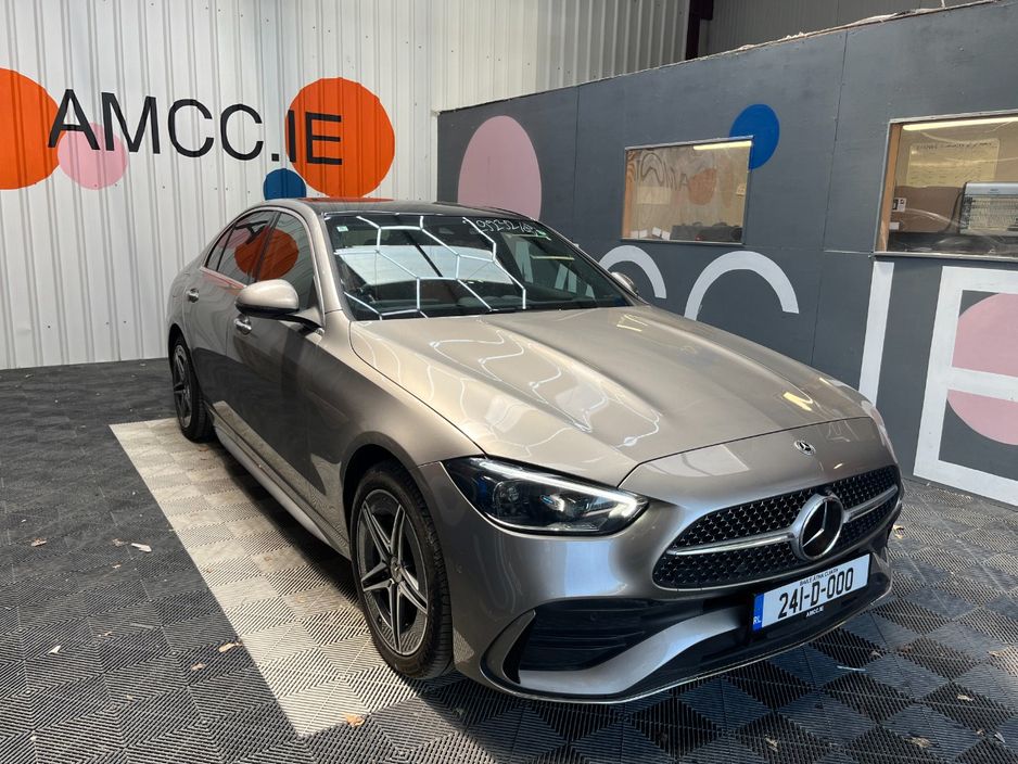 Image for 2024 Mercedes-Benz C Class 2024 MERCEDES-BENZ C350E SPORTS 2.0 AUTOMATIC / CRUISE CONTROL / PARKING CAMERA / ELECTRIC MEMORY & HEATED SEATS / PADDLE SHIFTERS / PANORAMIC SUNROOF / APPLE CARPLAY / AMBIENT LIGHTS AND MORE