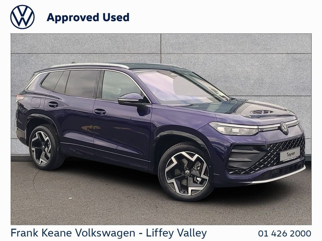 Image for 2026 Volkswagen Tayron *NEW* R-LINE 75 2.0TDI *ORDER YOUR 261 TODAY* *7-SEATER* *0.9% APR HIRE PURCHASE & 2.5% PCP FINANCE* 