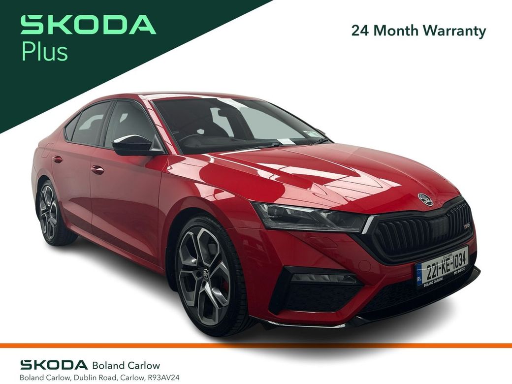 Image for 2022 Skoda Octavia RS 2.0TDI 200HP DSG *VELVET RED* €115 P/W