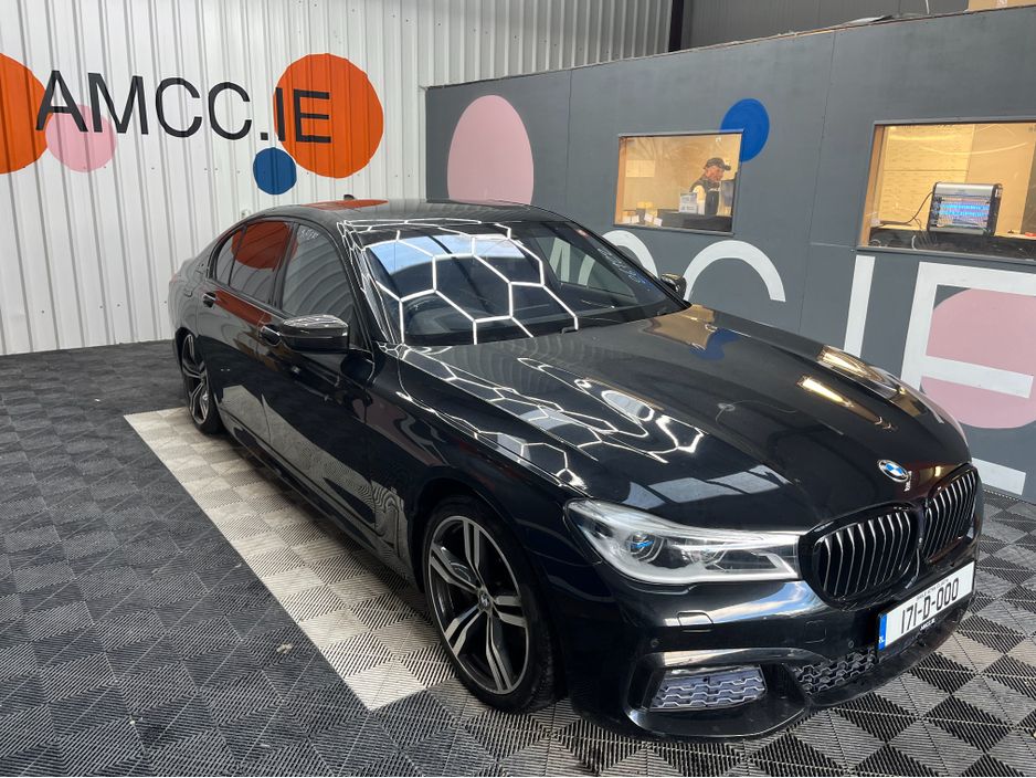 Image for 2017 BMW 7 Series €25950 2017 BMW 740E IPERFORMANCE M-SPORT 2.0 AUTOMATIC / CRUISE CONTROL / 360° CAMERA / ELECTRIC MEMORY HEATED & MASSAGING SEATS / AMBIENT LIGHTS / PANORAMIC SUNROOF AND MORE