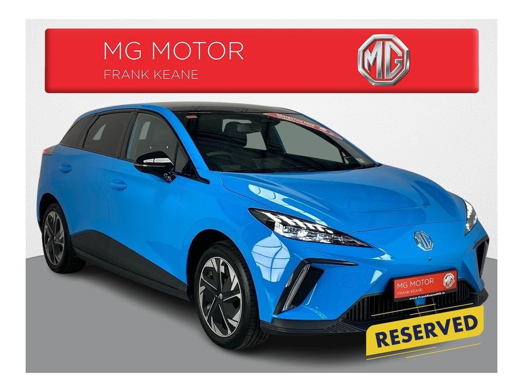 Image for 2023 MG MG4 ELECTRIC LR - EXCLUSIVE- 64KWH**HALF LEATHER HEATED SEATS**HEATED STEERING WHEEL**MULTIFUNCTIONAL STEERING WHEEL**TOUCHSCREEN MEDIA**APPLE CARPLAY**FINANCE AVAILABLE**AIR CONDITIONING**