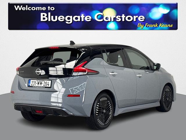 Image for 2023 Nissan Leaf HEATED LEATHER SEATS**HEATED MULTIFUNCTIONAL STEERING WHEEL**BOSE SOUNDSYSTEM**REVERSE CAMERA**PARKING SENSORS**TOUCHSCREEN MEDIA**PHONE CONNECTIVITY**STEERING ASSIST**SEMI DIGITAL DASH**ISOFIX