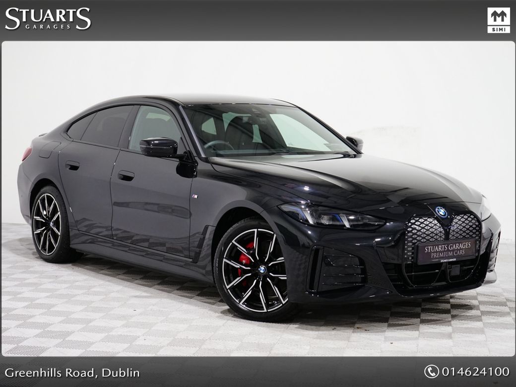 Image for 2025 BMW i4 *SOLD DEPOSIT TAKE­­­N**FACELIFT – i4 40 WITH PRO AND TECH PACK* M-SPORT, SAPPHAIRE BLACK METALLIC, BLACK LEATHER, HEADS UP, SUN PRO GLASS, 19” ALLOYS