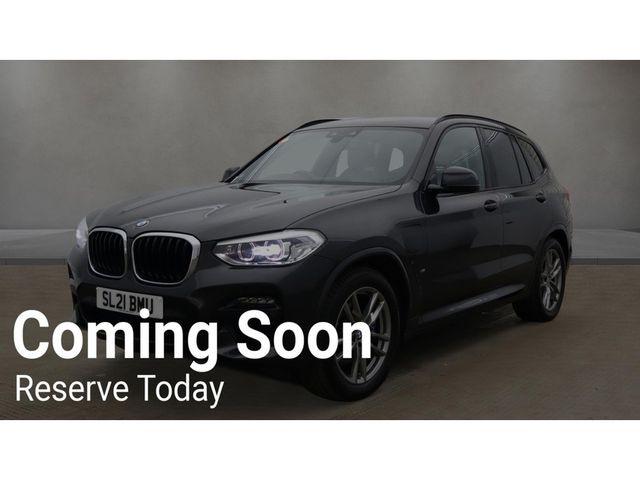 Image for 2021 BMW X3 30E M SPORT (OYSTER LEATHER) X-DRIVE AUTOMATIC **ONE OWNER / APPLE CARPLAY / COMFORT ACCESS / ELECTRIC BOOTLID / HEATED STEERING WHEEL / SAT NAV / REVERSE CAMERA / WIRELESS PHONE CHARGING**