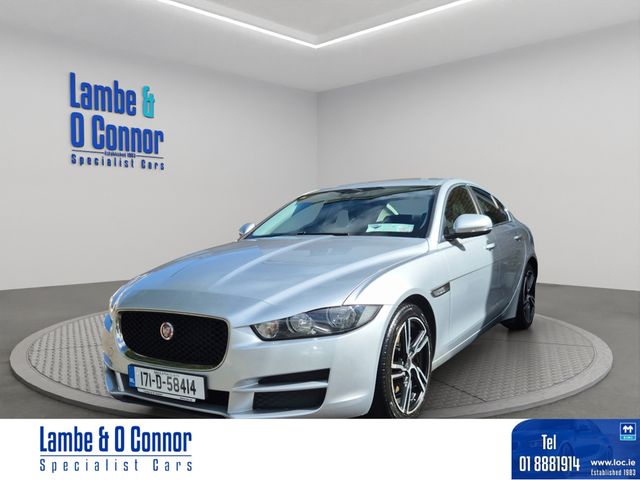 Image for 2017 Jaguar XE 2.0 D PRESTIGE * SILVER MET / BLACK LEATHER * SAT NAV * HEATED SEATS * 