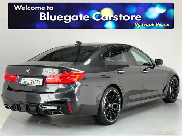 Image for 2018 BMW 5 Series M SPORT **CREAM LEATHER INTERIOR**FRONT HEATED SEATS**19" M SPORT ALLOYS**DRIVE MODES**MULTIFUNCTIONAL STEERING WHEEL**PARKING SENSORS**KEYLESS START**BLUETOOTH**ISOFIX**FINANCE AVAILABLE**