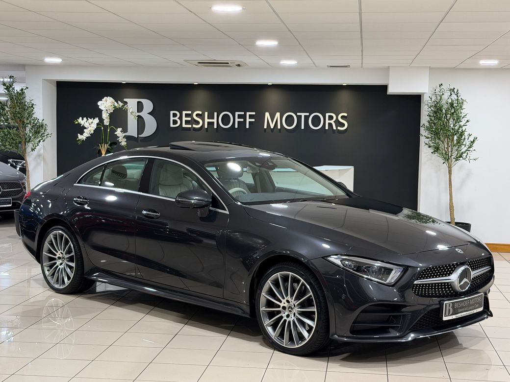 Image for 2019 Mercedes-Benz CLS Class 350d AMG LINE PREMIUM PLUS 4MATIC=LOW MILES//HUGE SPEC=SUNROOF//JUST SERVICED=191 D REG=FULL SERVICE HISTORY//TAILORED FINANCE PACKAGES AVAILABLE=TRADE INS WELCOME