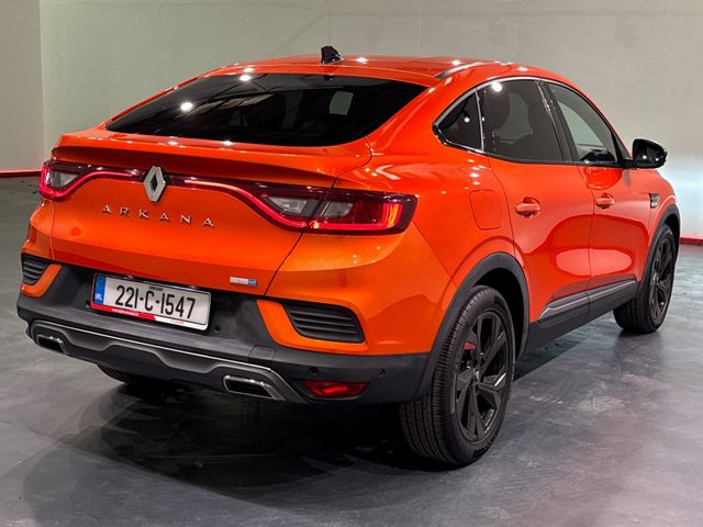 Image for 2022 Renault Arkana R. S. LINE E-TECH HYBRID 1.6 PETROL - CRUISE CONTROL - REVERSE CAMERA/PARKING SENSORS - FULL BLACK LEATHER ELECTRIC/HEATED SEATS 