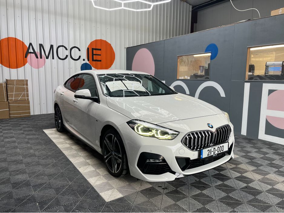 Image for 2021 BMW 2 Series €27950 2021 BMW 218D GRAN COUPE M-SPORT 2.0 AUTOMATIC / CRUISE CONTROL / REVERSE CAMERA / ELECTRIC MEMORY & HEATED SEATS / AMBIENT LIGHTS AND MORE