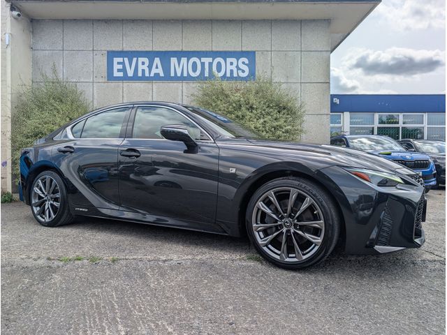 Image for 2021 Lexus IS 300h F-SPORT AUTOMATIC 2.5 PETROL //HIGH SPEC//FULL HEATED RED LEATHER ELECTRIC SEATS//360 PARKING CAMERAS//KEYLESS ENTRY//ADAPTIVE CRUISE CONTROL//