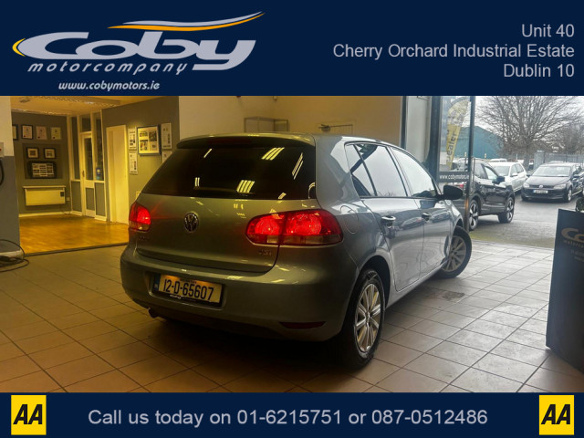 Image for 2012 Volkswagen Golf 1.2 5DR AUTO. NCT, Alloy Wheels, Air Conditioning, Irish Radio, Auto Lights/Wipers, Folding Rear Seats, Bluetooth, Full Electrics, FSH, &amp; more.