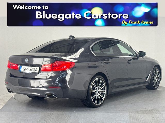 Image for 2019 BMW 5 Series 530E IPERFORMANCE HYBRID M SPORT AUTO**FRONT HEATED ELECTRIC SEATS**CREAM LEATHER INTERIOR**HARMON KARDON SOUND SYSTEM**MEDIA DISPLAY**REVERSE CAMERA**PARKING SENSORS**DRIVE MODES**