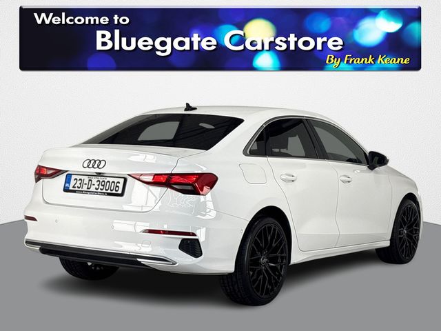 Image for 2023 Audi A3 LIMOUSINE 30 TFSI 110HP SE NEW 19"ALLOYS**FRONT HEATED SEATS**REVERSE CAMERA**PARKING SENSORS**17"ALLOYS**TOUCH SCREEN INFOTAINMENT**ELECTRIC HANDBRAKE**FINANCE ARRANGED**