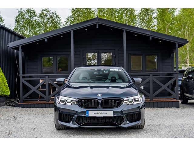 Image for 2019 BMW M5 COMPETITION 625BHP **DEPOSIT TAKEN** IRISH CAR, HUGE SPEC, STYLE 863M WHEELS, SILVERSTONE INTERIOR, MASSAGE SEATS, HARMAN KARDON, 360 CAMERA, SOFT CLOSE DOORS
