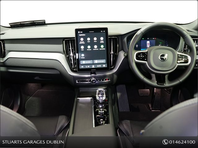 Image for 2025 Volvo XC60 “FACELIFT” T6 XC60 PLUS BLACK EDITION: ONYX BLACK METALLIC WITH CHARCOAL LTHR. EXTERIOR BLACK PACK, KEYLESS ENTRY, HEATED SEATS, ELECTRIC MEMORY SEATS