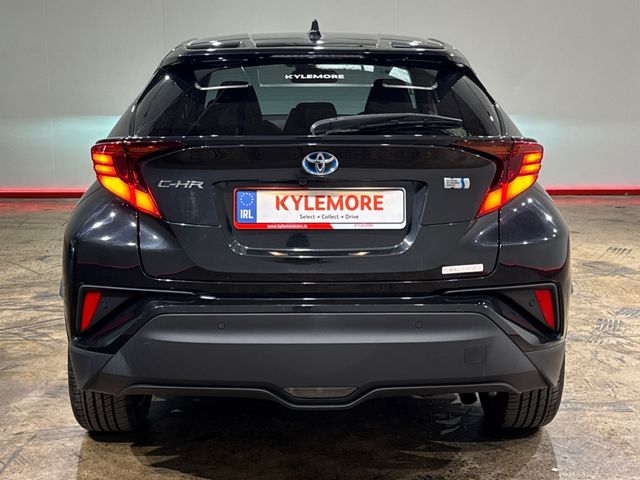 Image for 2021 Toyota C-HR 1.8 HYBRID AUTOMATIC - G SPEC - BLACK/BROWN HALF LEATHER - 18'' UPGRADED FACTORY ALLOYS - CRUISE CONTROL - AUTO HEADLIGHT - REAR CAMERA/PARKING RADAR