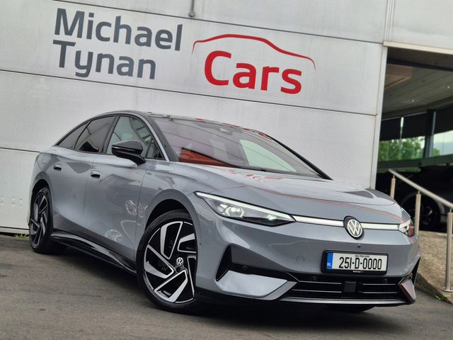Image for 2025 Volkswagen ID.7 VW ID7 Match Pro 77kwh, 20" Alloys, CarPlay, Panoramic Sunroof, 360 Camera, Massage seats - First Registered in April 2025 - Trade in Price €41, 999