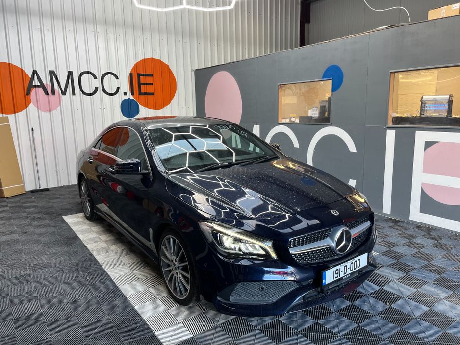 Image for 2019 Mercedes-Benz CLA Class €22950 2019 MERCEDES-BENZ CLA180 1.6 AUTOMATIC / CRUISE CONTROL / REVERSE CAMERA / ELECTRIC MEMORY & HEATED SEATS / PADDLE SHIFTERS / PANORAMIC SUNROOF AND MORE