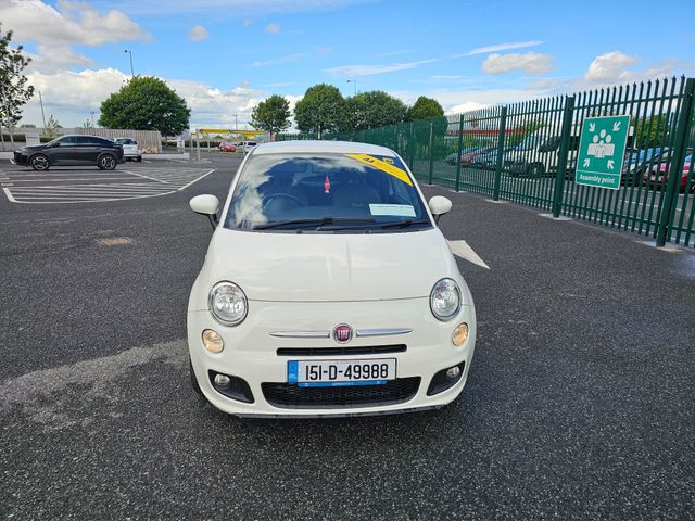 Image for 2015 Fiat 500 1.2 PETROL, NEW NCT, SERVICE, WARRANTY, TIMING BELT DONE, HISTORY, 2 KEYS. AA APPROVED. 