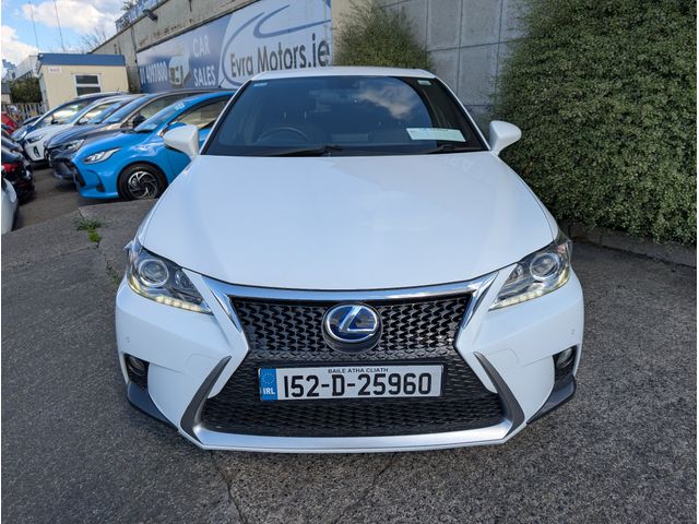 Image for 2015 Lexus CT F-SPORT X-LINE AUTOMATIC HYBRID 1.8 PETROL //FULL LEATHER HEATED SEATS//KEYLESS ENTRY//CRUISE CONTROL//