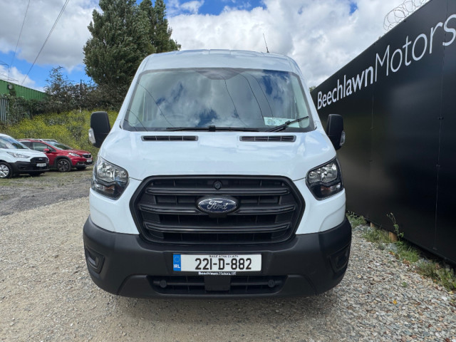 Image for 2022 Ford Transit 2.0 TDCI 130 PS MWB MED ROOF // PRICE EXCL. VAT // ONE OWNER // FULL SERVICE HISTORY // TIMING BELT/WET BELT REPLACED // EXCELLENT CONDITION // 