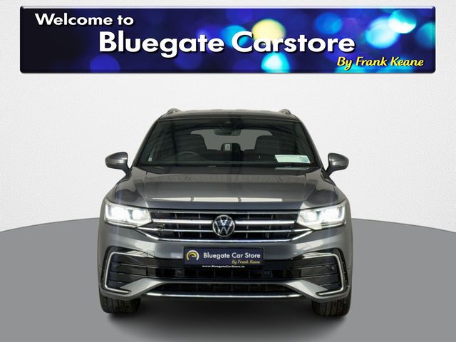 Image for 2023 Volkswagen Tiguan Allspace A7 R-LINE 2.0 TDI D7F 150 **R LINE**FULL BLACK HALF LEATHER INTERIOR**TOUCHSCREEN INFOTAINMENT SCREEN**FULL DIGITAL DASH**FRONT HEATED SEATS**PARK ASSIST**AUTOHOLD**CRUISE CONTROL**APPLE CARPLAY**