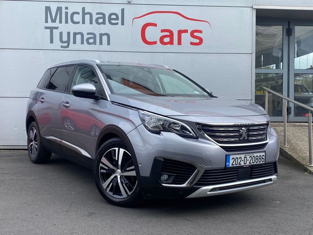 Image for 2020 Peugeot 5008 1.2 Petrol Allure Manual 7 Seater, Camera, Sat Nav, 1/2 Leather, Parking Sensors, Wireless Charger